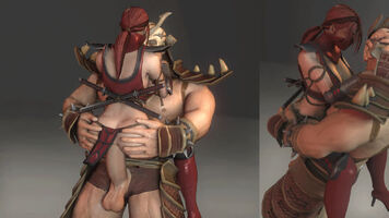 Shao Kahn fucking Skarlet’s tight ass MK9