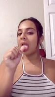 Thumb Sucking Latina Drop