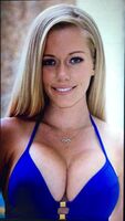Kendra Wilkinson gets absolutely SMOTHERED in a hot load of my cum!!!
