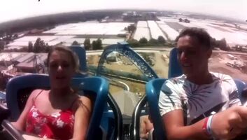 A Bad Dress To Have On A Rollercoaster