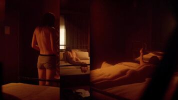 Alexandra Daddario, split-screen booty compilation, Lost Girl & Love Hotels