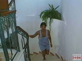 Kerry Marie Running Upstairs
