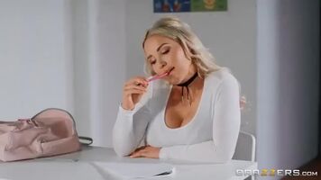 Blonde Bombshell Gets Fucked