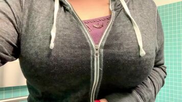 First ever titty drop...at work