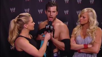 I can't blame Fandango. I'd cop every feel I could of Summer Rae's cute little tits, too.