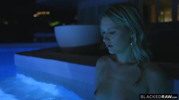Lacey Lenix gets intimate in the pool