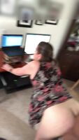 Helping my 44f milf work from home