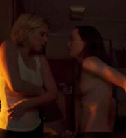 Kate Mara goes topless 