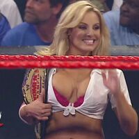 Trish Stratus and her giants tits just to please us fans
