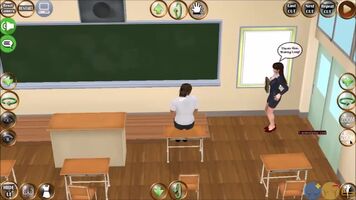 Leifang and Hayate in School -Animated Comic Web Game-
