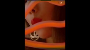 Taeyeon - Seductive lips for Elle Magazine