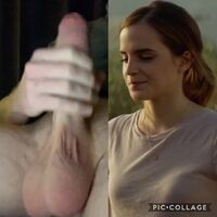 Emma Watson is just too fucking beautiful with a BWC