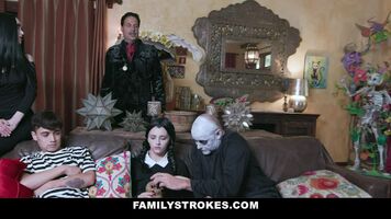 Addams Family Orgy - Audrey Noir, Kate Bloom