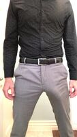 Bulging and dirty talking from office teasing