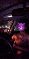 Gym parking lot. Always horny after a workout
