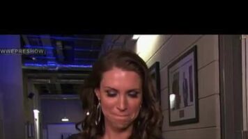 I loved seeing Stephanie McMahon and her awesome boobs doing the 