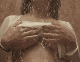 I would take off my shirt when showering but it surely looks nice