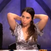 Laura Bailey of Critical Role fame needs her mouth filed and fucked with cock till the cum drips down her MILF tits.