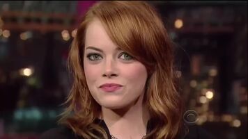 That moment when someone asks Emma Stone if she's ready for a gangbang