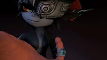 You thought Midna was going to let you cum? Dream on...