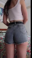 Struggling to get my shorts off! F 19