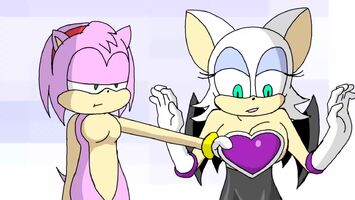 The ONLY Way Amy Can Defeat Rouge. 💕