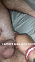 First gif with my new boyfriend cumming in my mouth